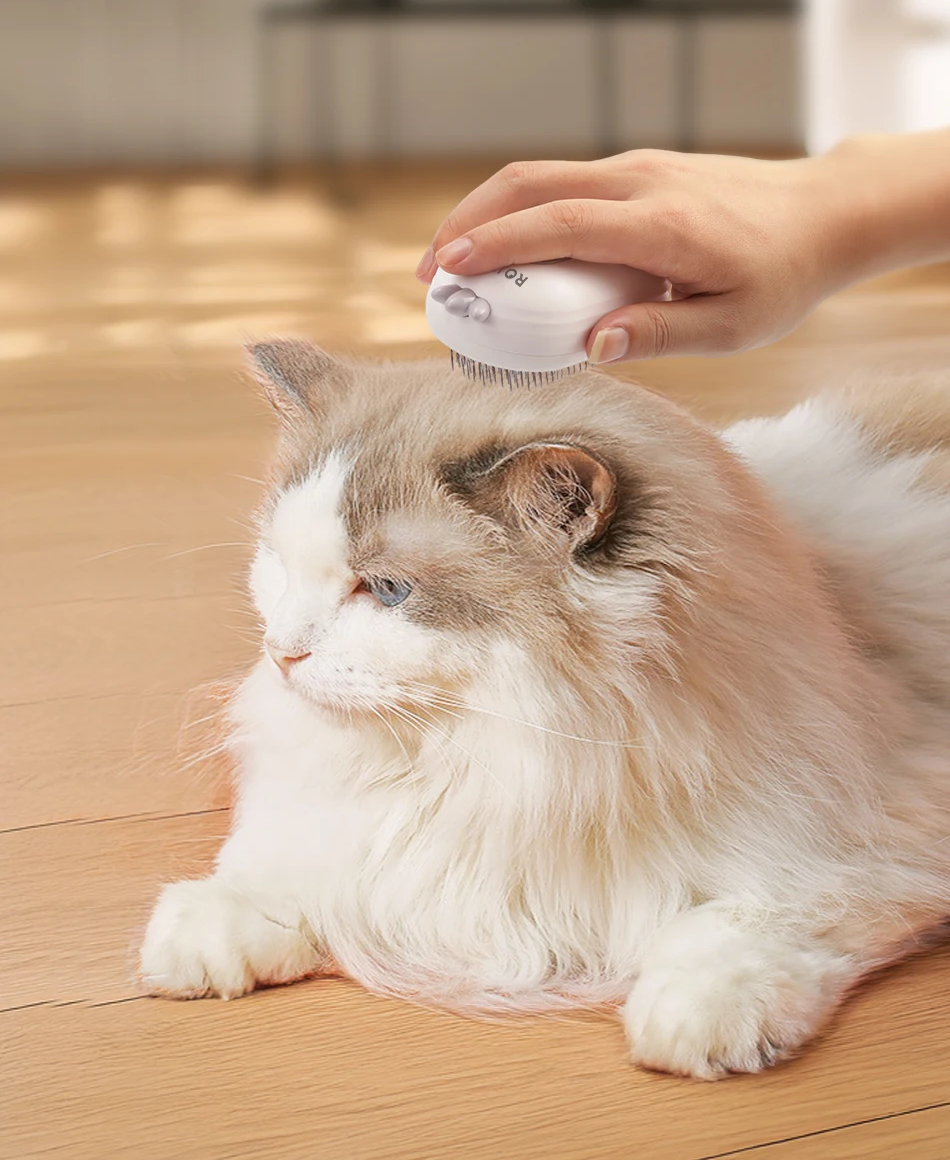 3 in 1 Pet Steam Spray Grooming Brush